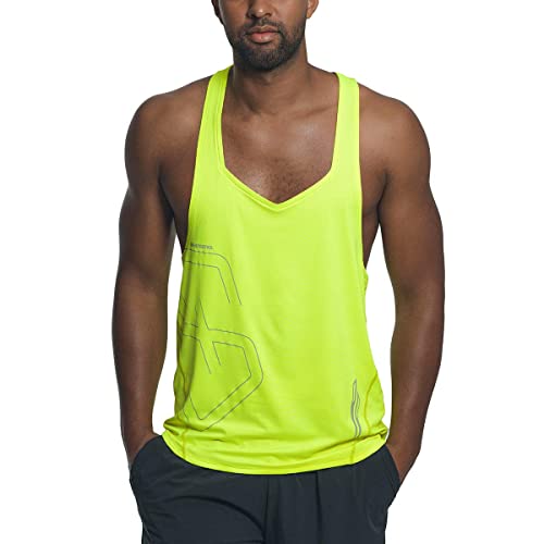 GYM AESTHETICS | Tank Top Herren Gym Fitness Bodybuilding Stringer Fitness Shirt Herren Gym Muskelshirts Herren Achselshirts Herren Tanktop Sportbekleidung Gym Shirt Herren Muscle Shirt Herren von GYM AESTHETICS