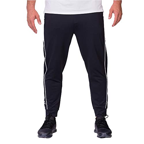 GYM AESTHETICS | Herren Funktional Anzug Jogginghosen Laufhose UV-Schutz Gemütlich Dochtwirkung 4 Wege Stretch, Für Training und andere Sport für Herren in Schwarz (L) von GYM AESTHETICS