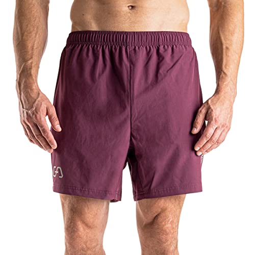 GYM AESTHETICS 5 Zoll Laufhose Herren kurz Sporthose Herren mit Tasche Kurze Hosen Herren Sport Shorts Jogginghose Herren kurz Trainingshose Herren kurz Gym Shorts Running Shorts Herren Sommer von GYM AESTHETICS