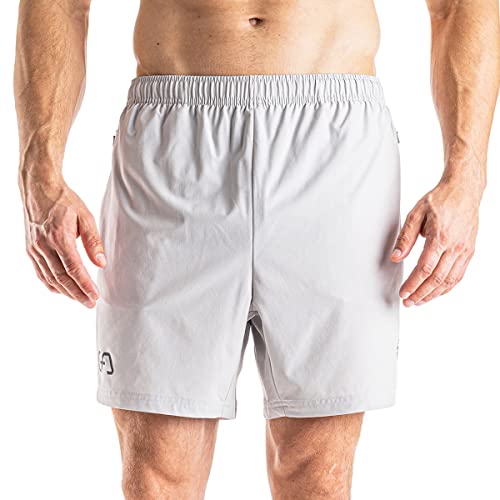 GYM AESTHETICS 5 Zoll Laufhose Herren kurz Sporthose Herren mit Tasche Kurze Hosen Herren Sport Shorts Jogginghose Herren kurz Trainingshose Herren kurz Gym Shorts Running Shorts Herren Sommer von GYM AESTHETICS