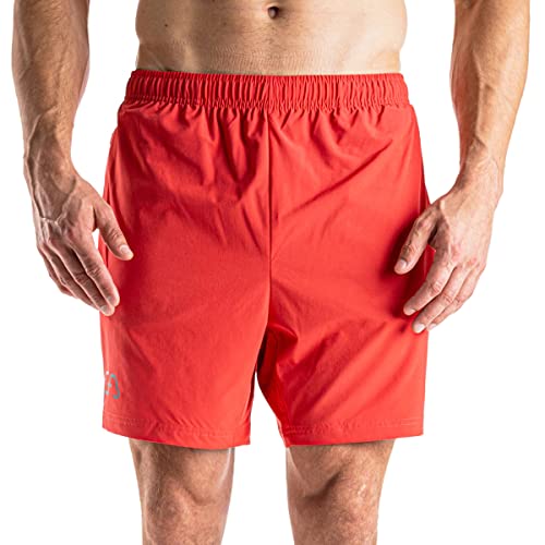 GYM AESTHETICS 5 Zoll Laufhose Herren kurz Sporthose Herren mit Tasche Kurze Hosen Herren Sport Shorts Jogginghose Herren kurz Trainingshose Herren kurz Gym Shorts Running Shorts Herren Sommer von GYM AESTHETICS