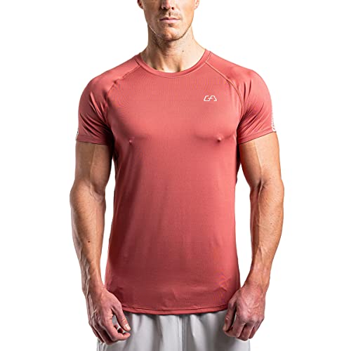 GYM AESTHETICS Sport Gym Fitness Herren T Shirt - 6 in 1 Muskelshirts Herren, Sport Laufshirt Tshirts Sommer Funktionsshirt Tops von GYM AESTHETICS