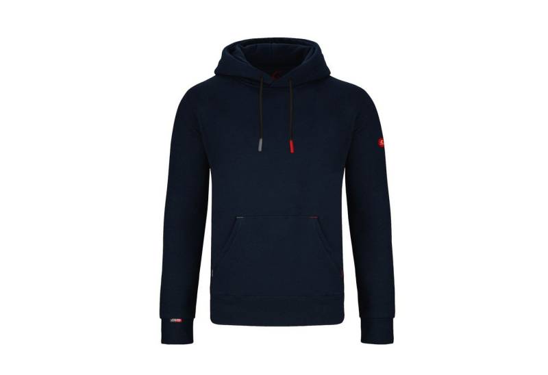 GYMAMBA Kapuzenpullover Hoodie red edition dunkelblau (1-tlg) mit Kapuze von GYMAMBA