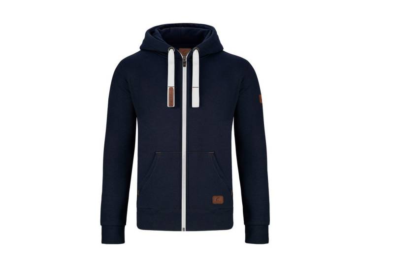 GYMAMBA Sweatjacke Herren leather edition (1-tlg) mit Kapuze von GYMAMBA