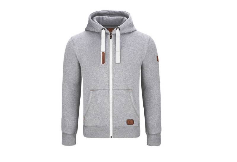 GYMAMBA Sweatjacke Herren leather edition (1-tlg) mit Kapuze von GYMAMBA