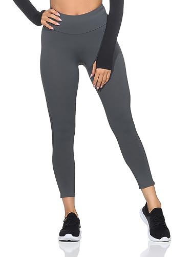 GYMSHARK Damen Speed Leggings Farbe: Grau; Größe: L von GYMSHARK