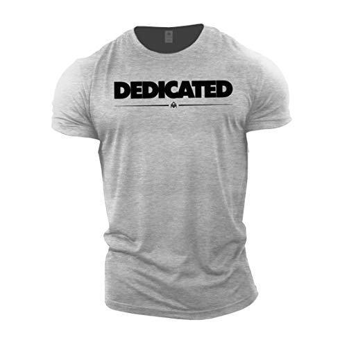 GYMTIER Dedicated Gym T-Shirt Bodybuilding-Trainingskleidung für Herren von GYMTIER