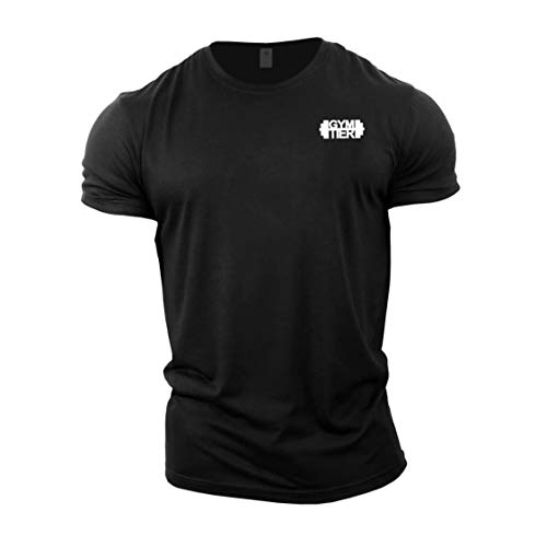 GYMTIER T-Shirt für Bodybuilding, Workout, Training, Schwarz , 3XL von GYMTIER