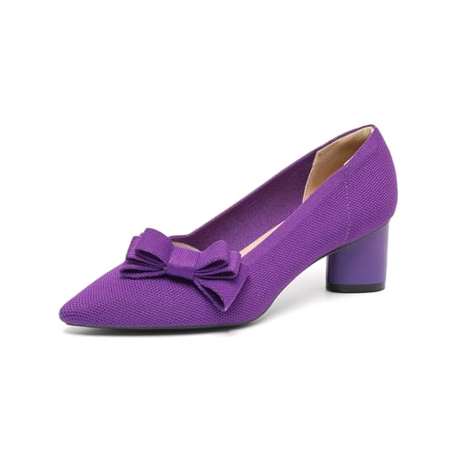 GYUBL Damenschuhe aus Strick geschlossene Gummisohle weiches elastisches Insole Stilvolle Bequemlichkeit,Modèle XTZ-568-2,Lila,EU39 GYUBL Damenschuhe aus Strick geschlossene Gummisohle weiches elastisches Insole Stilvolle Bequemlichkeit,Modèle XTZ-568-2,Lila,EU39 von GYUBL