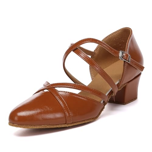 GYUBL Damenschuhe für Tanz Obermaterial für Standard Latein Salsa,Modèle YCL653,Bronze,EU39 GYUBL Damenschuhe für Tanz Obermaterial für Standard Latein Salsa,Modèle YCL653,Bronze,EU39 von GYUBL