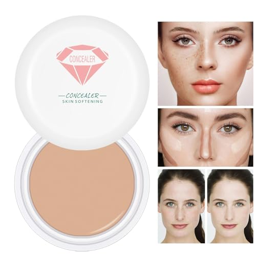 Concealer Makeup | Haut Korrektor Creme | Hydratierender Wasserdichter Concealer Mit Volldeckung Für Dunkle Augenringe Und Flecken von GZBMEZS