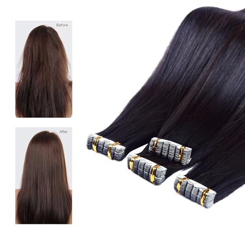 Haarteile Für Frauen - Echthaar Glatte Perücke,Natürliche Haarteile Für Medizinisch Täglich Veranstaltung Kostüm von GZBMEZS