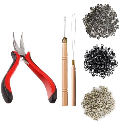 Haarverlängerung Set,Haarverlängerung Werkzeug Für Frauen | Frisuren Accessoires Für Zu Hause Feier Hochzeit Tanzen Verabredung von GZBMEZS