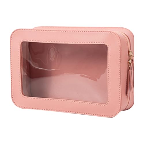 Transparente Make-up-Tasche, klare Make-up-Tasche | Reißverschluss-Auto-Organizer-Kosmetiktaschen | Reise-Kulturbeutel, wasserdichter Aufbewahrungs-Organizer, Kosmetiktasche, Make-up-Organizer für Dam von GZBMEZS