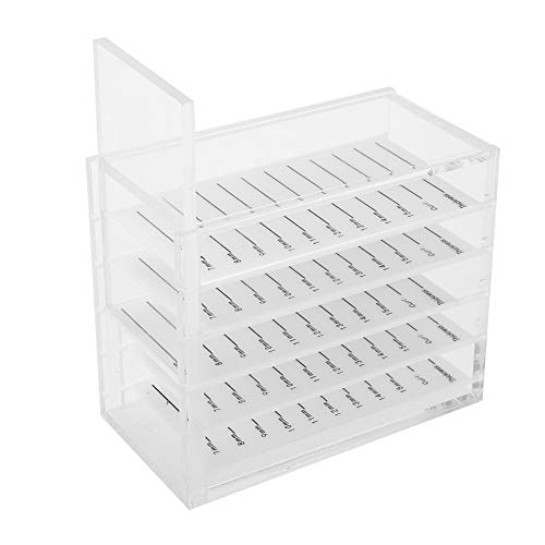 Wimpernverlängerung Organizer, feine Verarbeitung 5 Schichten Design Abnehmbare Wimpern Aufbewahrungsbox, Beauty Shop Hotel Home for Home Apartment von GZD