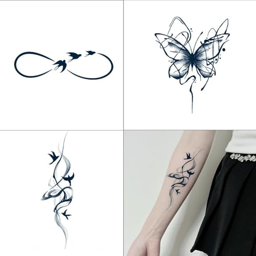 Temporäre Tattoos 3 Stück Wind Kräuter Weiblich Wasserdicht Dauerhaft Zwei Wochen Handrücken Saft Narbenabdeckung Semi-Permanente Männliche Aufkleber Gefälschte Tätowierung Temporäre Tattoos 3 Stück Wind Kräuter Weiblich Wasserdicht Dauerhaft Zwei Wochen Handrücken Saft Narbenabdeckung Semi-Permanente Männliche Aufkleber Gefälschte Tätowierung von GZEOCR