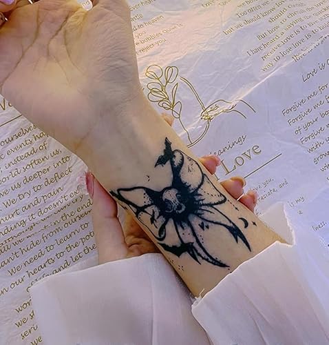 Temporäre Tattoos Flammenbogen Kräutersaft Semi-Permanent Wasserdicht Dauerhaft Zwei Wochen Weibliches Handgelenk Männliche Aufkleber Gefälschte Tätowierung Temporäre Tattoos Flammenbogen Kräutersaft Semi-Permanent Wasserdicht Dauerhaft Zwei Wochen Weibliches Handgelenk Männliche Aufkleber Gefälschte Tätowierung von GZEOCR