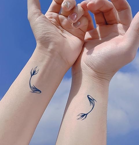 Temporäre Tattoos Karpfen Kräutersaft Semi-Permanent Wasserdicht Dauerhaft Zwei Wochen Weibliches Handgelenk Männliches Paar Goldfisch Aufkleber Gefälschte Tätowierung Temporäre Tattoos Karpfen Kräutersaft Semi-Permanent Wasserdicht Dauerhaft Zwei Wochen Weibliches Handgelenk Männliches Paar Goldfisch Aufkleber Gefälschte Tätowierung von GZEOCR