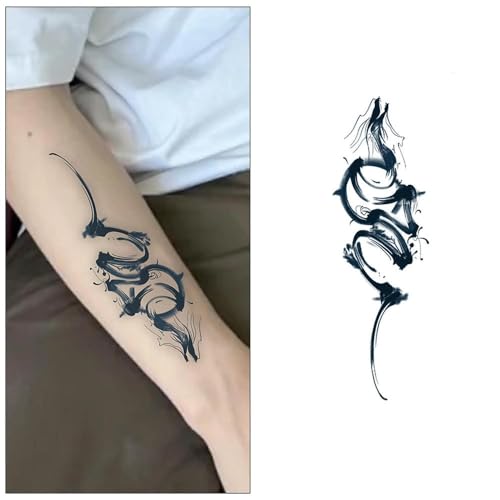 Temporäre Tattoos Kräuter Herren Wasserdicht Zwei Wochen Anhaltende Blume Arm Saft Arm Drache Semi-Permanent Weibliche Aufkleber Gefälschte Tattoo Temporäre Tattoos Kräuter Herren Wasserdicht Zwei Wochen Anhaltende Blume Arm Saft Arm Drache Semi-Permanent Weibliche Aufkleber Gefälschte Tattoo von GZEOCR