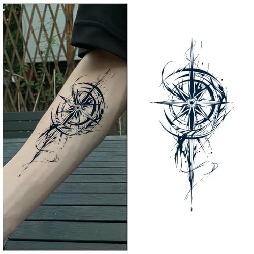 Temporäre Tattoos Männer Wasserdicht Dauerhaft Zwei Wochen Pflanzliche Semi-Permanent Blume Arm Saft Arm Abdeckung Narbe Weibliche Aufkleber Gefälschte Tattoo Temporäre Tattoos Männer Wasserdicht Dauerhaft Zwei Wochen Pflanzliche Semi-Permanent Blume Arm Saft Arm Abdeckung Narbe Weibliche Aufkleber Gefälschte Tattoo von GZEOCR
