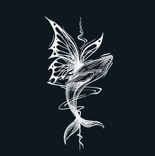 Temporäre Tattoos Schmetterling Und Wal Kräuter Wasserdicht Dauerhaft Zwei Wochen Weiblich Nicht Reflektierend Blume Arm Großes Bild Saft Männliche Aufkleber Gefälschte Tätowierung Temporäre Tattoos Schmetterling Und Wal Kräuter Wasserdicht Dauerhaft Zwei Wochen Weiblich Nicht Reflektierend Blume Arm Großes Bild Saft Männliche Aufkleber Gefälschte Tätowierung von GZEOCR