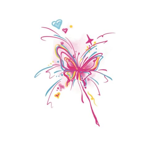 Temporäre Tattoos Tattoo Aufkleber Falsche Tätowierung 1 Farbe Schmetterling Feuerwerk Liebe Ins Wind Mädchen Süß Wasserfest Kleines Bild Großes Bild Temporäre Tattoos Tattoo Aufkleber Falsche Tätowierung 1 Farbe Schmetterling Feuerwerk Liebe Ins Wind Mädchen Süß Wasserfest Kleines Bild Großes Bild von GZEOCR
