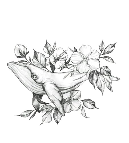 Temporäre Tattoos Tattoo Aufkleber Falsche Tätowierung 1 Stück Wal Holzapfel Blumenarm Fischarm Männer Wasserdicht Langlebig Frauen Brust Oberschenkel Kleines Bild Großes Bild Temporäre Tattoos Tattoo Aufkleber Falsche Tätowierung 1 Stück Wal Holzapfel Blumenarm Fischarm Männer Wasserdicht Langlebig Frauen Brust Oberschenkel Kleines Bild Großes Bild von GZEOCR