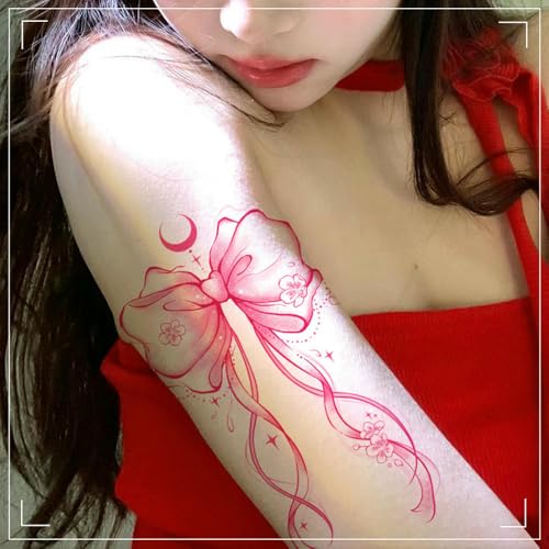 Temporäre Tattoos Tattoo Aufkleber Falsche Tätowierung Bunte Schleife Wasserdicht Damen Langlebig Klein Frisch Arm Oberschenkel Abdeckung Narbe Großes Bild Kleines Bild Temporäre Tattoos Tattoo Aufkleber Falsche Tätowierung Bunte Schleife Wasserdicht Damen Langlebig Klein Frisch Arm Oberschenkel Abdeckung Narbe Großes Bild Kleines Bild von GZEOCR