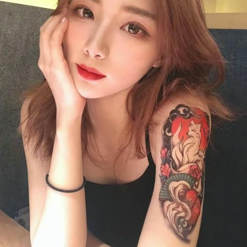 Temporäre Tattoos Tattoo Aufkleber Falsche Tätowierung Shanhaijing Neunschwänziger Fuchs Wasserfester Blumenarm Langlebige Narbenabdeckung Für Männer Und Frauen Langlebige Große Und Kleine Bilder Temporäre Tattoos Tattoo Aufkleber Falsche Tätowierung Shanhaijing Neunschwänziger Fuchs Wasserfester Blumenarm Langlebige Narbenabdeckung Für Männer Und Frauen Langlebige Große Und Kleine Bilder von GZEOCR
