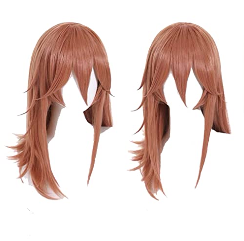 GZIRUE Dunkelorange Lange Perücke Haar für Angel Devil Cosplay Wig Halloween Anime Kostüm Man Wig von GZIRUE