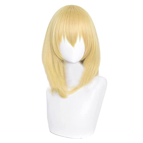 GZIRUE Lange Gerade Perücke für Howl Wig Cosplay Anime Kostüm with Wig Cap von GZIRUE