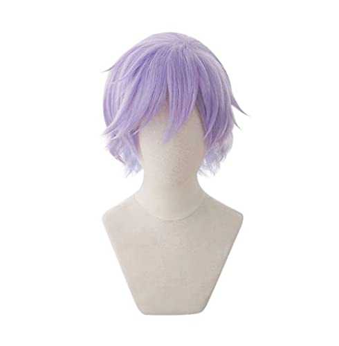 GZIRUE Violett Blau Perücke für Epel Felmier Wig Cosplay Anime Kostüm with Wig Cap von GZIRUE