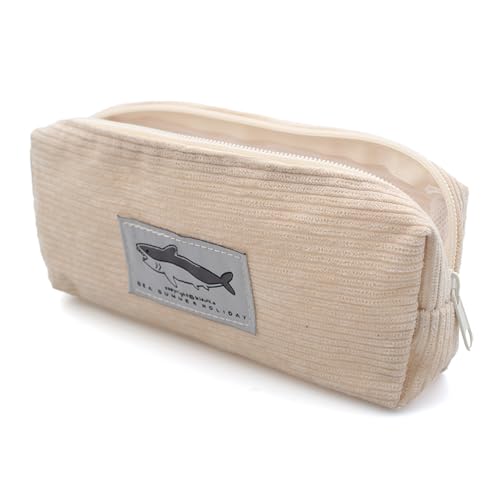 GZQINGYONG 1 Schlamper Mäppchen,Federmäpchen,Federmäppchen Einfach,Mäppchen Cord Stoff,Kann Als Reise Oder Kosmetiktasche, GeldböRse,Brillenetui Und ZubehöRtasche Einfachen Unisex-Cremefarben GZQINGYONG 1 Schlamper Mäppchen,Federmäpchen,Federmäppchen Einfach,Mäppchen Cord Stoff,Kann Als Reise Oder Kosmetiktasche, GeldböRse,Brillenetui Und ZubehöRtasche Einfachen Unisex-Cremefarben von GZQINGYONG