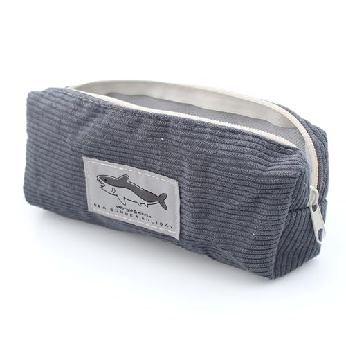 GZQINGYONG 1 Schlamper Mäppchen,Federmäpchen,Federmäppchen Einfach,Mäppchen Cord Stoff,Kann Als Reise Oder Kosmetiktasche, GeldböRse,Brillenetui Und ZubehöRtasche Einfachen Unisex-Grau GZQINGYONG 1 Schlamper Mäppchen,Federmäpchen,Federmäppchen Einfach,Mäppchen Cord Stoff,Kann Als Reise Oder Kosmetiktasche, GeldböRse,Brillenetui Und ZubehöRtasche Einfachen Unisex-Grau von GZQINGYONG