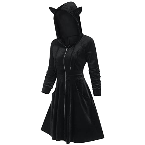 GZYshoyao Festliche Kleider Für Damen Lang Grün Midi Große Größen Elegant Abendkleider Übergröße Renaissance Halloween Gothic Kleid Lang Festival Mittelalter Historisches Vintage Kleidung von GZYshoyao