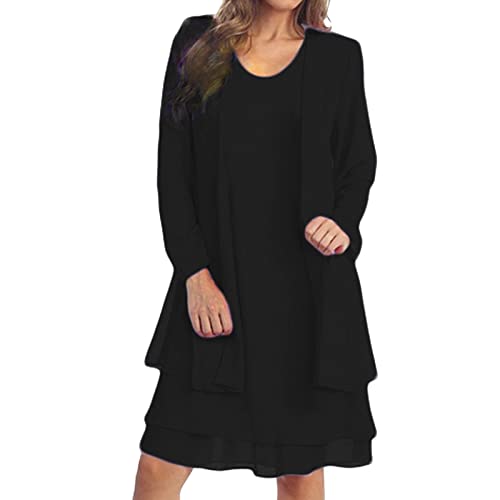 Hosenanzug Damen Tüll Abendanzug Sets Zweiteiler Chiffon Shirt Und Hohe Taille Kleidnzug Elegant Vintage 2-Teiliges Set Outfit Cocktail Party Festlich Knielang Kleidnzug Hosenanzug Damen Tüll Abendanzug Sets Zweiteiler Chiffon Shirt Und Hohe Taille Kleidnzug Elegant Vintage 2-Teiliges Set Outfit Cocktail Party Festlich Knielang Kleidnzug von GZYshoyao