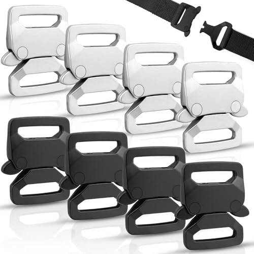 GZjiyu 8 Stück Paracord Verschluss, Zinklegierung Paracor Schnallen Clip, Paracord-Armband-Verschluss, für DIY Herstellung von Paracord Armbänder Basteln Zubehör GZjiyu 8 Stück Paracord Verschluss, Zinklegierung Paracor Schnallen Clip, Paracord-Armband-Verschluss, für DIY Herstellung von Paracord Armbänder Basteln Zubehör von GZjiyu
