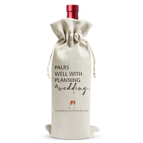 WonderfulWonderful Weinbeutel, lustige Party-Dekoration, Gastgeschenke, Flasche, Geschenktüten für Freunde, Frauen, Kollegen, Leinen, Weintasche, 1 Stück, JK0481 JK0481 von GaNiao