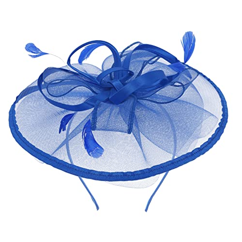 Hochzeitsschleier, Blumen-Haarspange, Fascinator-Stirnband, Braut, Hochzeit, Teeparty, Kopfbedeckung, Cocktail-Teeparty, Haarschmuck für Frauen und Mädchen, schwarze Teeparty-Hüte, Derby-Hut von GaRcan