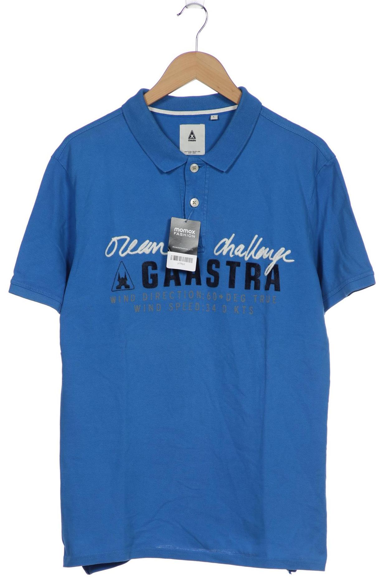 Gaastra Herren Poloshirt, blau, Gr. 52 von Gaastra