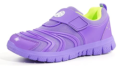 Gaatpot Kinder Laufschuhe Madchen Jungen Sneaker Turnschuhe Tennisschuhe Sportschuhe Hallenschuhe Outdoor Freizeit Schuhe Violett-N 30EU von Gaatpot