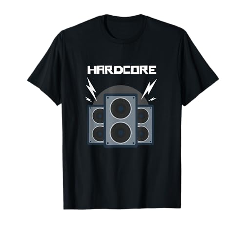 Hardcore T-Shirt Gabber Frenchcore Speedcore Hakkuh Raver T-Shirt Hardcore T-Shirt Gabber Frenchcore Speedcore Hakkuh Raver T-Shirt von Gabber Bekleidung