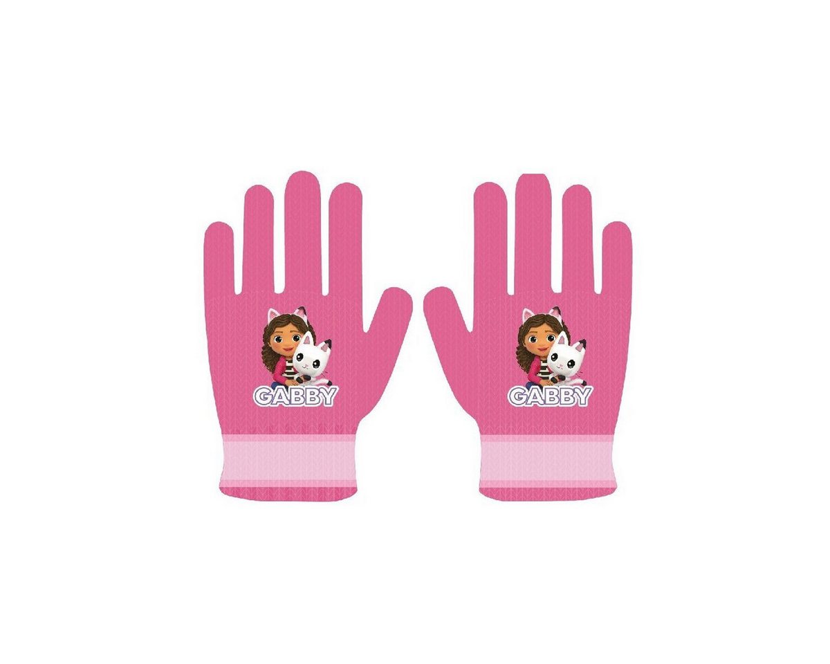 Gabby's Dollhouse Fleecehandschuhe Gabby's Dollhouse Pink Kinderhandschuhe von Gabby's Dollhouse
