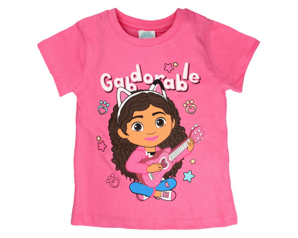 Gabby's Dollhouse T-Shirt Gabdorable Mädchen (1-tlg) Shirt, Oberteil, Leibchen, Funktionsshirt, Shortsleeve Shirt von Gabby's Dollhouse