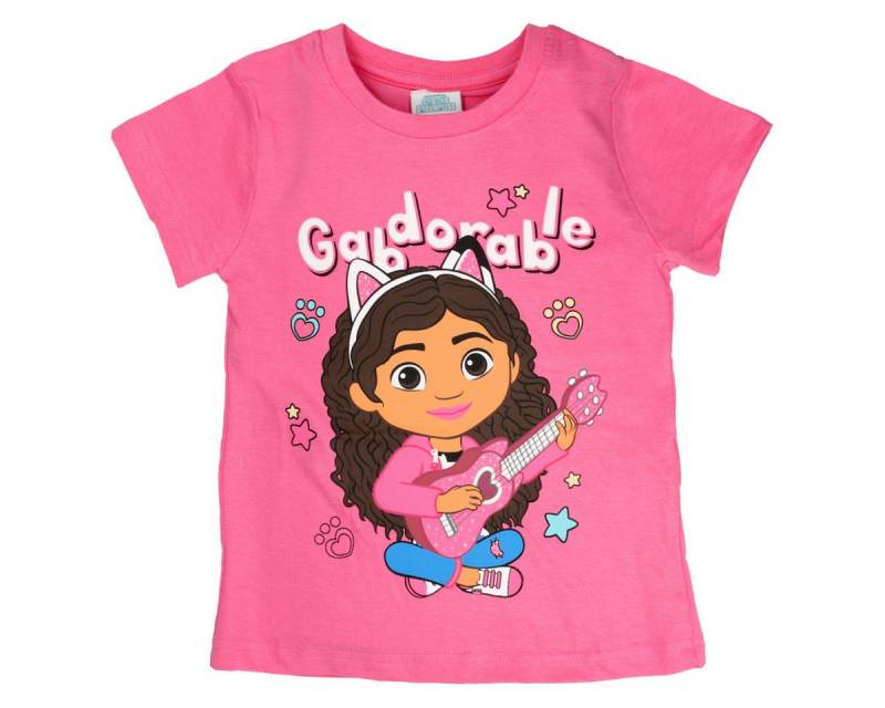 Gabby's Dollhouse T-Shirt Gabdorable Mädchen (1-tlg) Shirt, Oberteil, Leibchen, Funktionsshirt, Shortsleeve Shirt von Gabby's Dollhouse