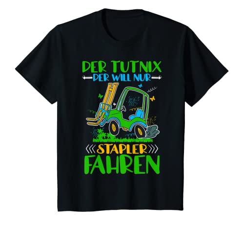 Kinder Gabelstapler Spielzeug Gabelstapler Ferngesteuert Jungen T-Shirt Kinder Gabelstapler Spielzeug Gabelstapler Ferngesteuert Jungen T-Shirt von Gabelstapler für Kinder Stapler fahren