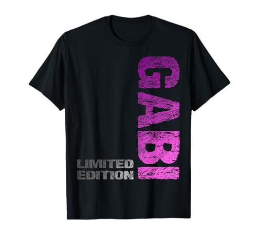 Gabi Name Vorname Mädchen Frau Geburtstag T-Shirt von Gabi Vorname Mädchen Frau Name