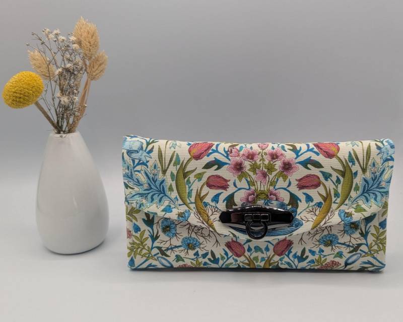 Damen Geldbeutel, Großes Verspieltes Xl Portemonnaie, Damen-Geldbörse, Model "Teatime" Sofortversand von GabisFadenreich