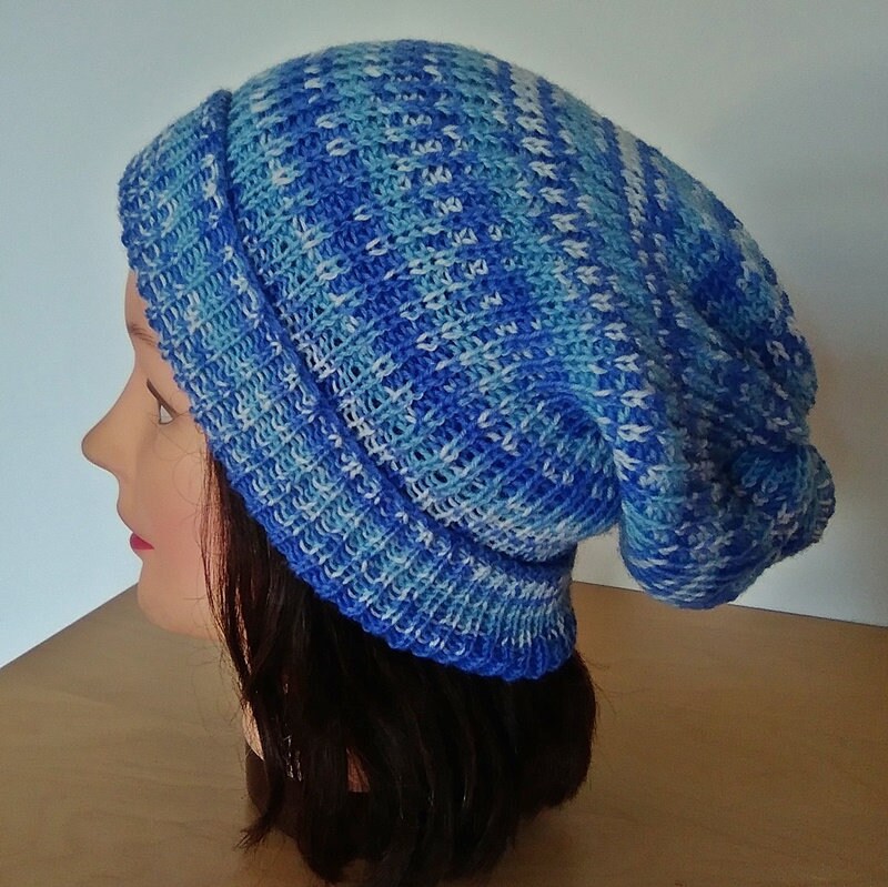 Nr. 2 Unisex Beanie Gr. M Haube Mütze Strickmütze Kleidung Handmade Mode Herren Damen Kinder Geschenk von GabisHandelsshop