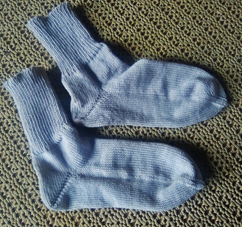 Nr. 8 Gr. 34 - 36 Warme Kuschelige Handgestrickte Socken Strümpfe Kleidung Handmade Unisex Mode Herren Damen Kinder Geschenk von GabisHandelsshop